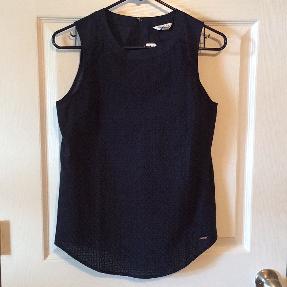 Nautical Blouse XS - Navy Blue